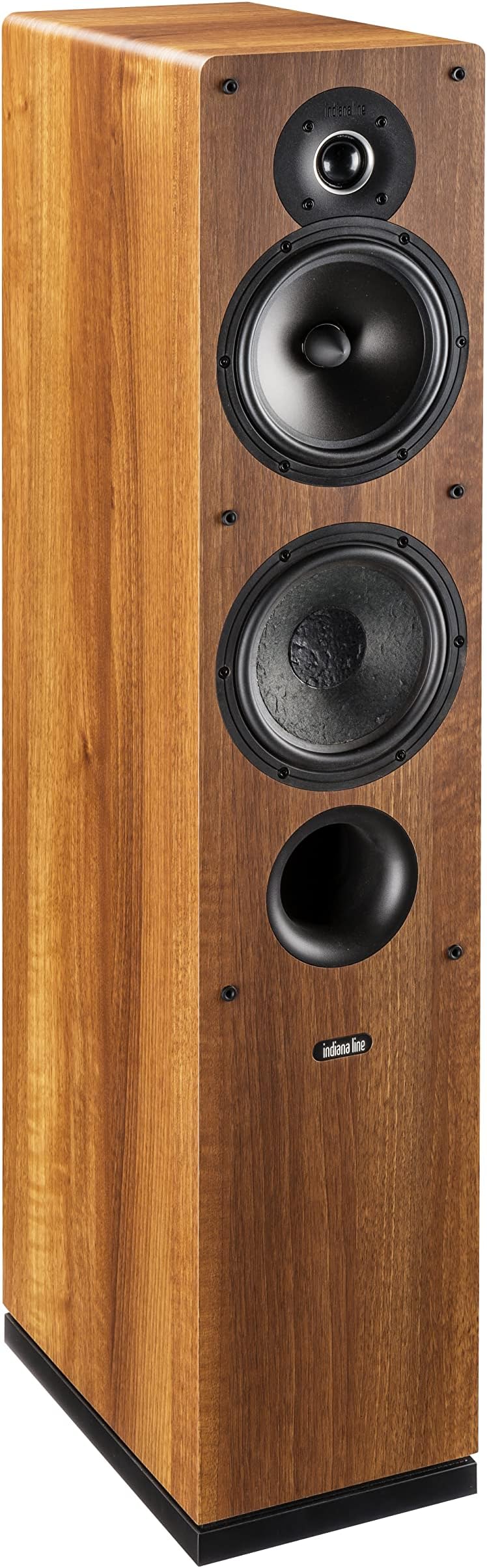 Indiana Line Tesi 561 Pair 3-Way Floor Speakers, Walnut