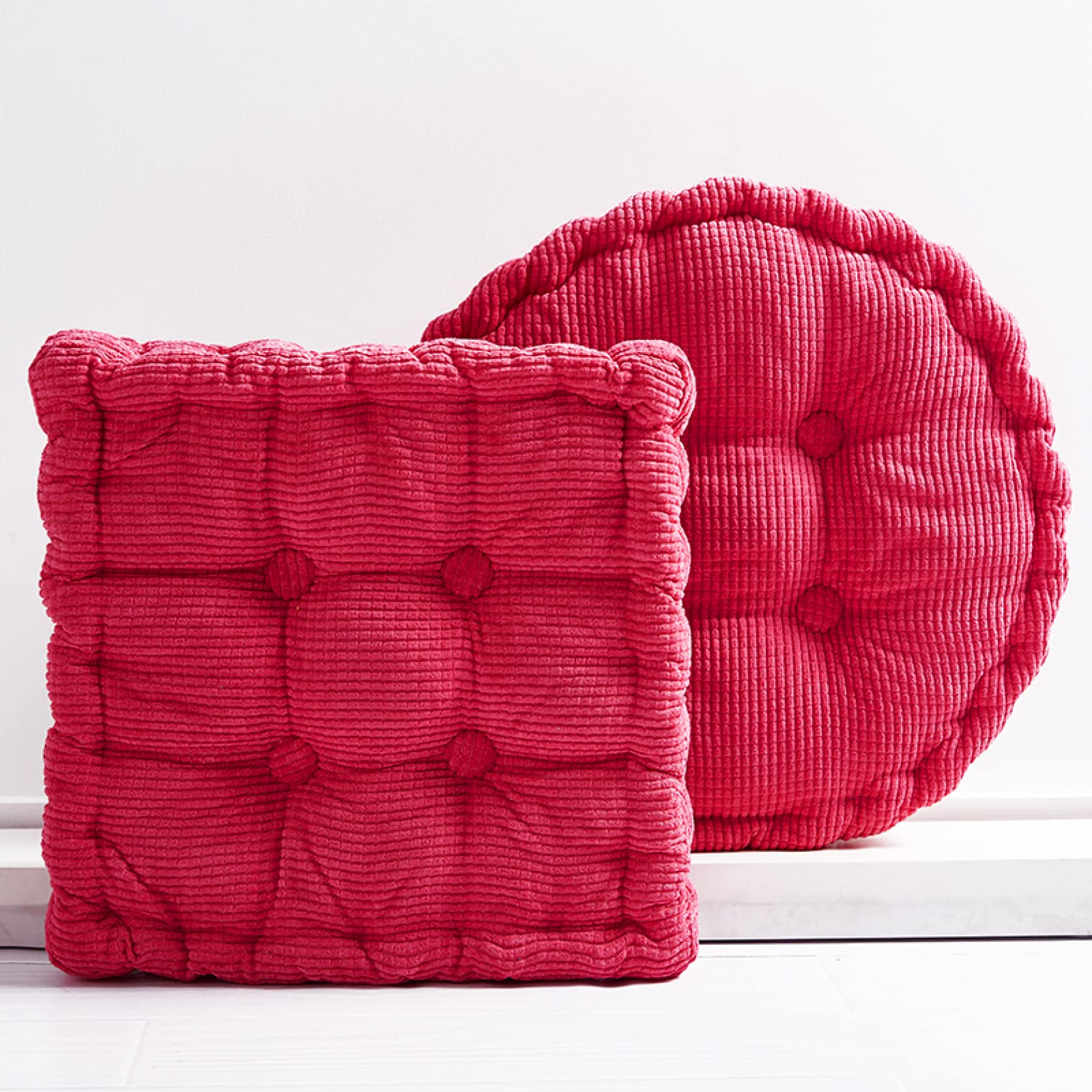 座布団　赤　10枚組　まとめ売り イベント 落語用品 座布団 大判 赤 (赤 布) | 京都レントオール