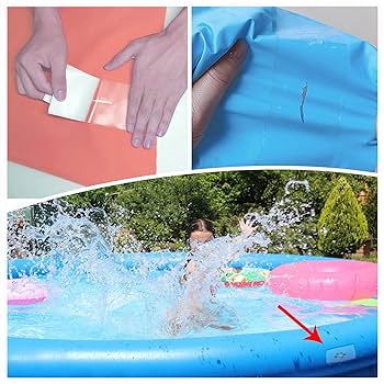 6PCS Inflatable Repair Kit Self-Adhesive TPU Waterproof Patches For Inflatable Pool Suitable For Inflatable Toys Air Mattresses Floating Pools 88cm88cm 87835968