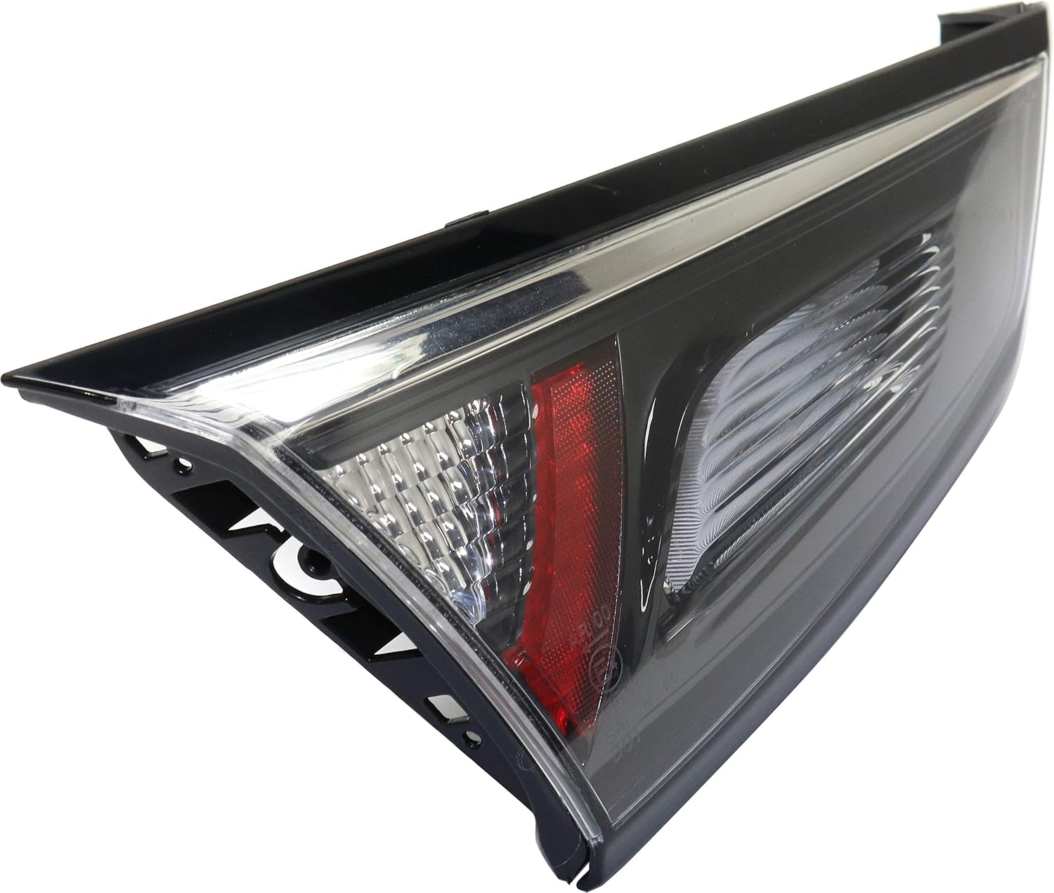Compatible with 16-20 Yaris Inner LED Taillight Taillamp Brake Light Tail Lamp with Bulb Left Driver Side