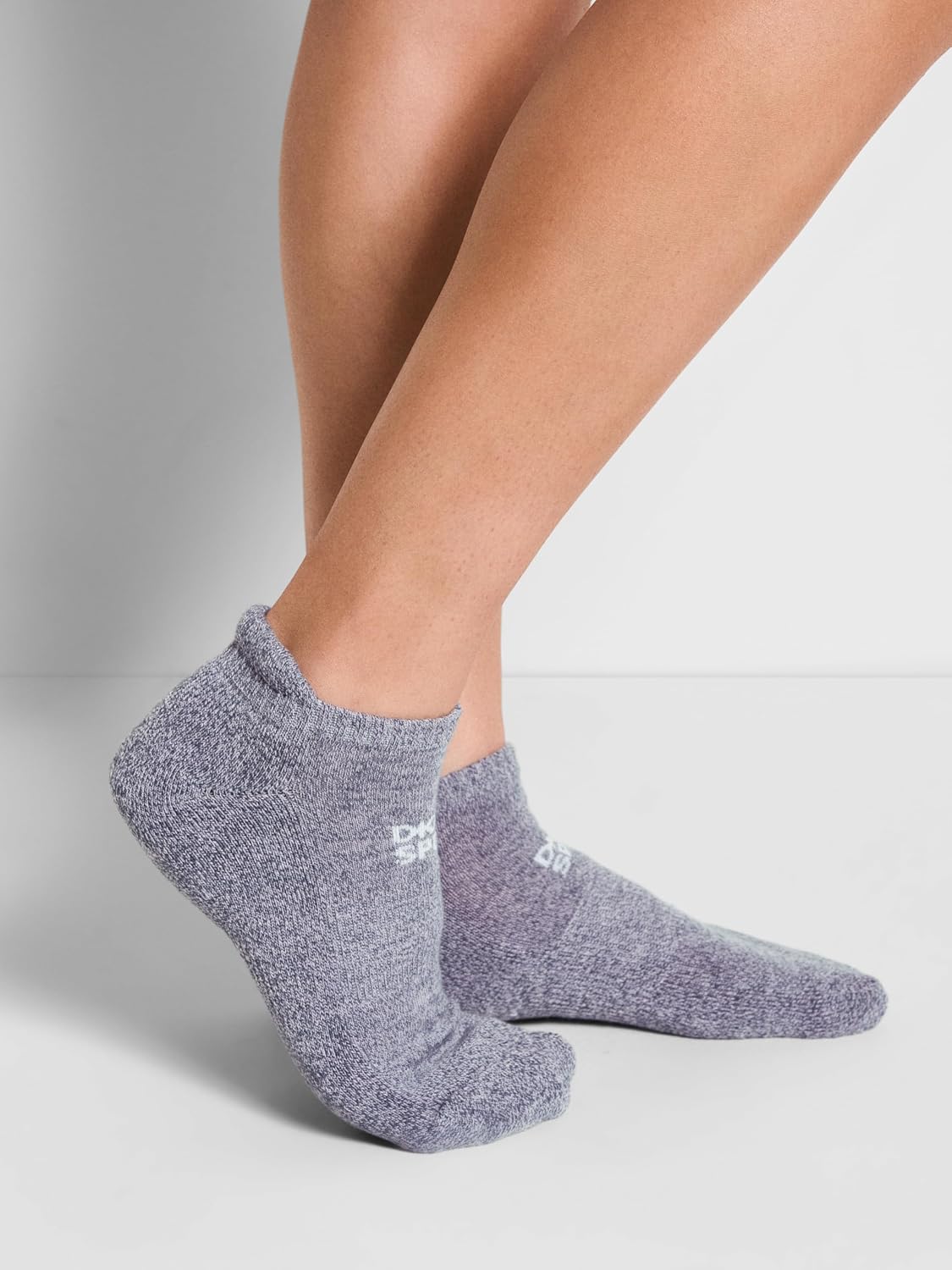 DKNY Women's 6 Pack Sport Cushion Low Cut Socks