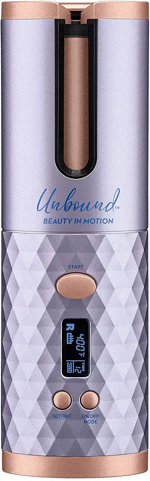 Conair Unbound Cordless Auto Curler - Rechargeable Auto Curler For Curls or Waves