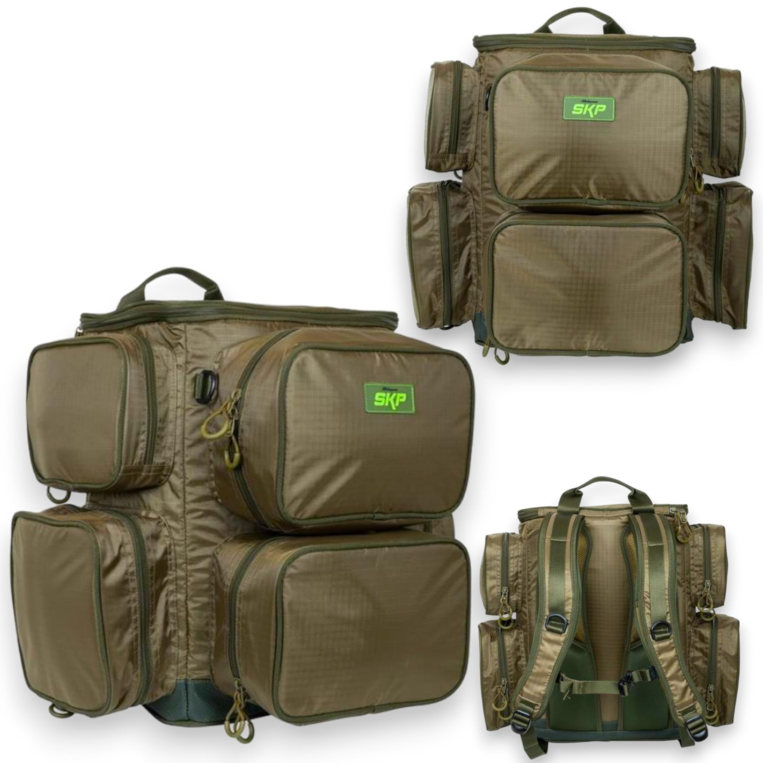 Shakespeare SKP Rucksack Backpack Carp Fishing Camping Bag Overnight Travel Large