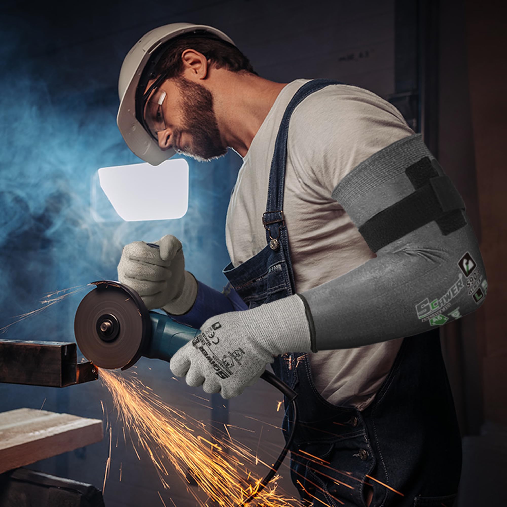 Schwer 18in AIR-SKIN A6 Cut Resistant Arm Sleeves for Gardening, S903 — Amazon image 9
