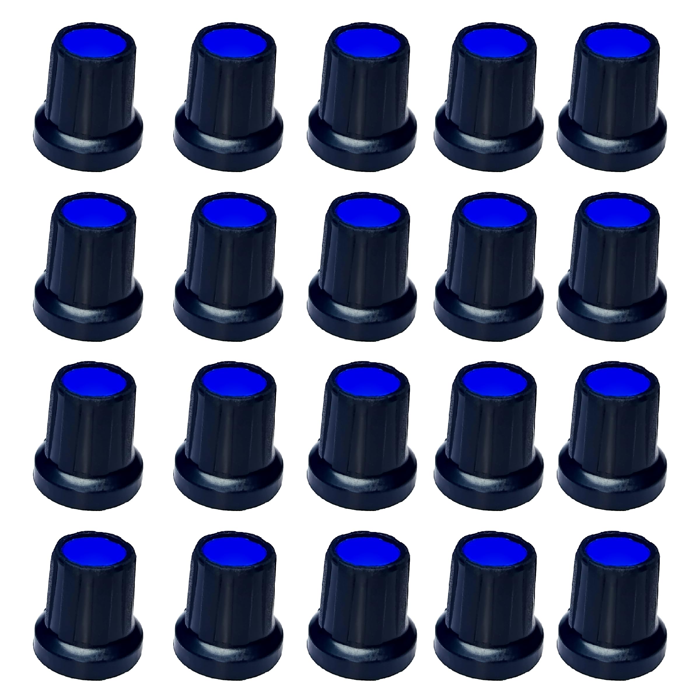 Vincentvolt Blue Color Potentiometer Knob or Cap For D Shape Rotary Potentiometer Switch (20)-image-18