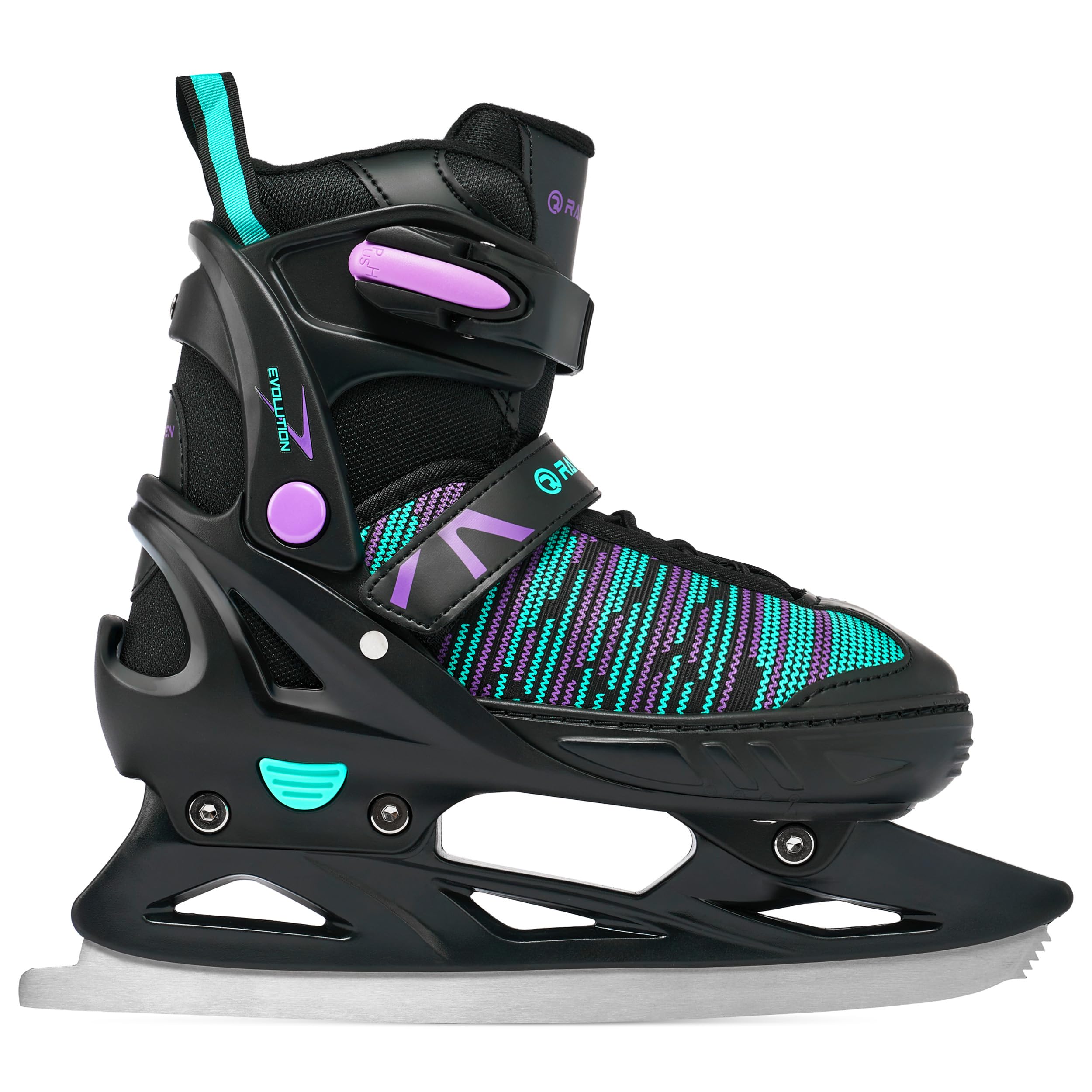 RAVEN 2in1 Schlittschuhe Inline Skates Inliner für Kinder Erwachsene Mädchen Damen verstellbar