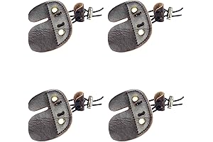 4-Pack Right-Handed Leather Archery Finger Tabs for Shooting Practice Gear