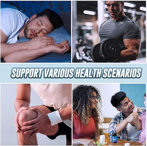 Miniatura 7 de Suplemento de glicinato, complejo de magnesio 7 avanzado con citrato, malato, quelato, taurato, orrotato aspartato, cápsulas con zinc, vitamina D3 y