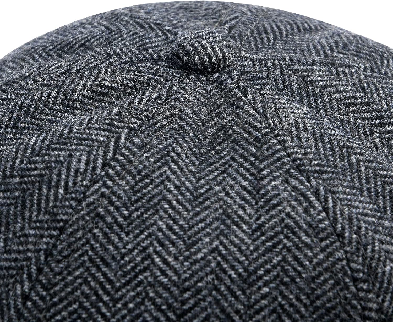 BOTVELA Wool Baseball Cap for Men Adjustable Unstructured Tweed Hat - Image 7