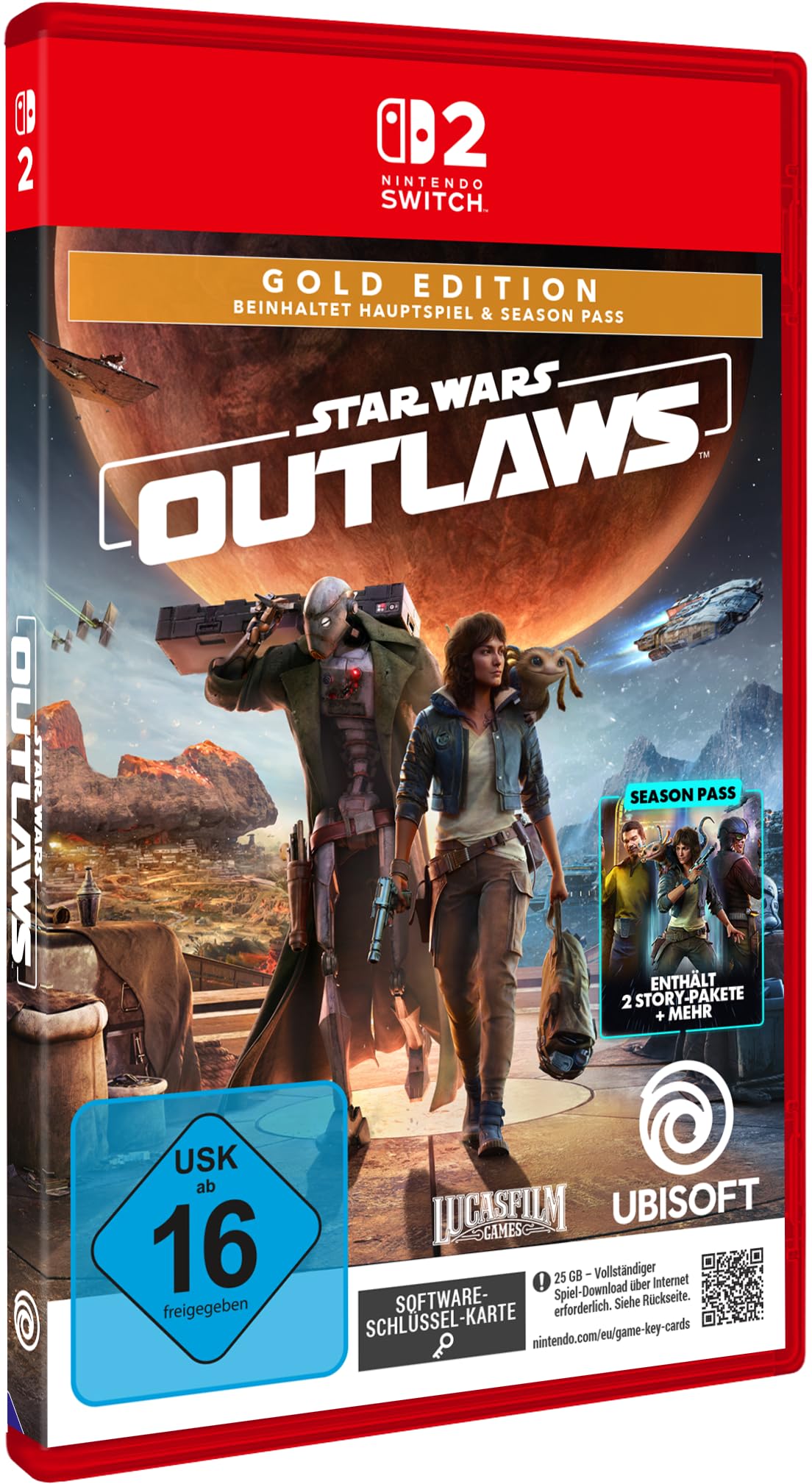Star Wars Outlaws - Gold Edition (inkl. Season Pass) – Nintendo Switch 2