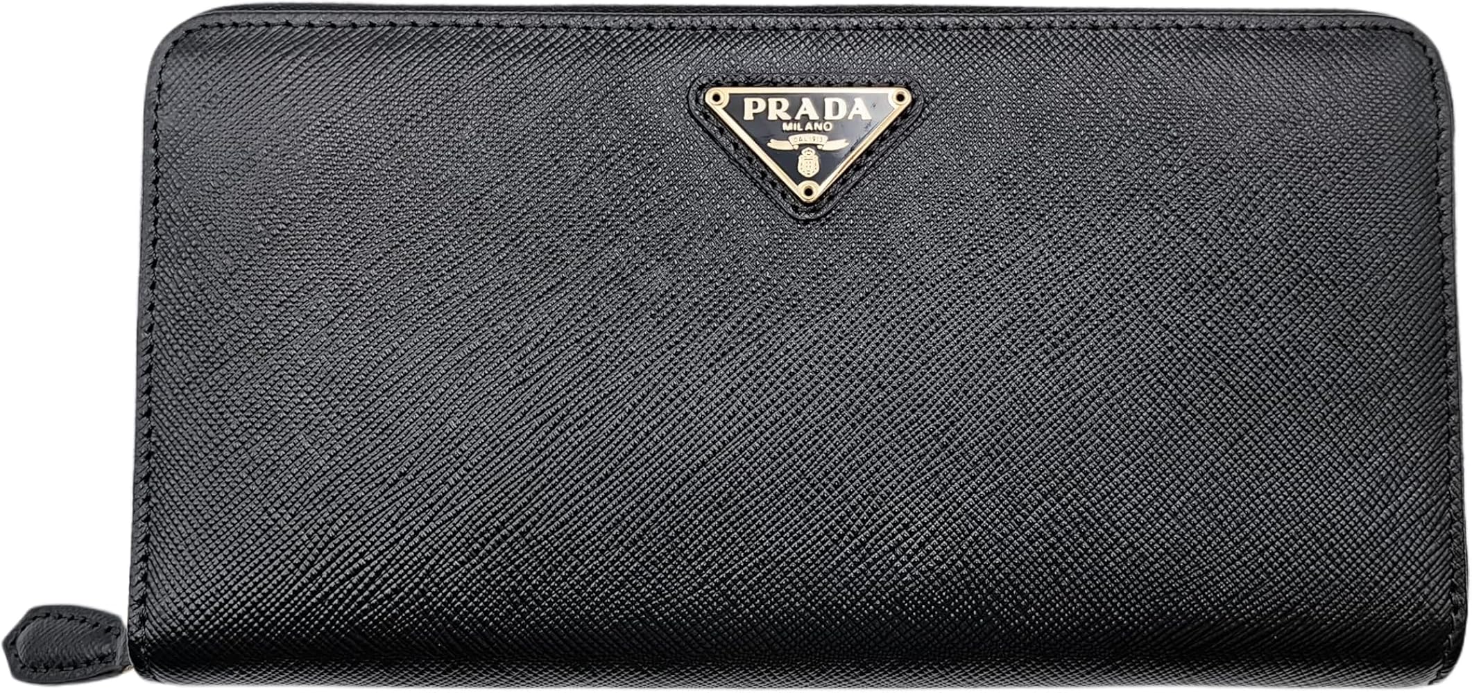 Amazon | [プラグ]レディース 長財布ラウンドファスナー ネロ