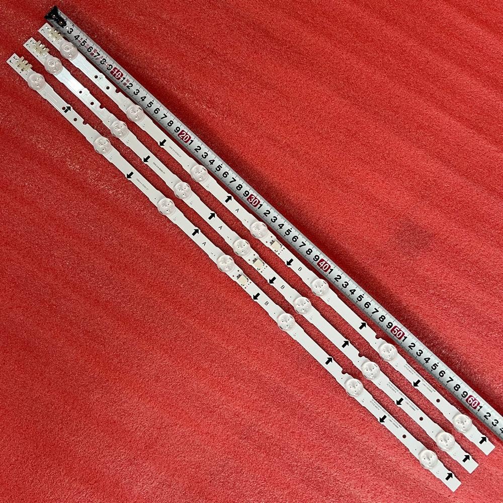 LOCLPCKGYA LED Backlight Strip (3) 650mm Fit For UE32H4500 UE32H4000 UE32J4100 UE32J4000 UE32H4510 D4GE-320DC0-R2 R3 BN96-30446A 30445A 30448A(6pcs For 2 TV)