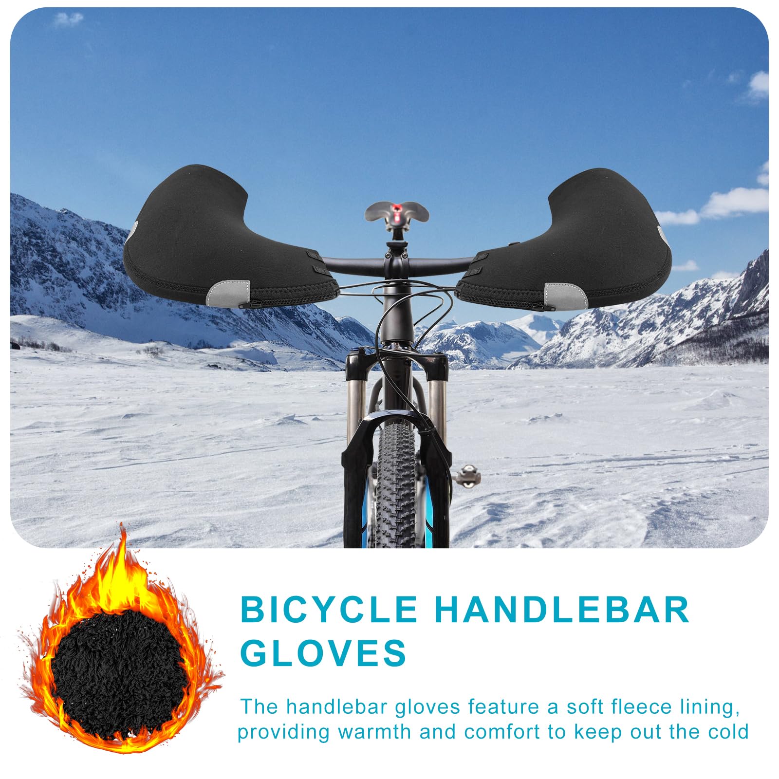 Mitaines de guidon de vélo pour enduro spécialisé, imperméables et