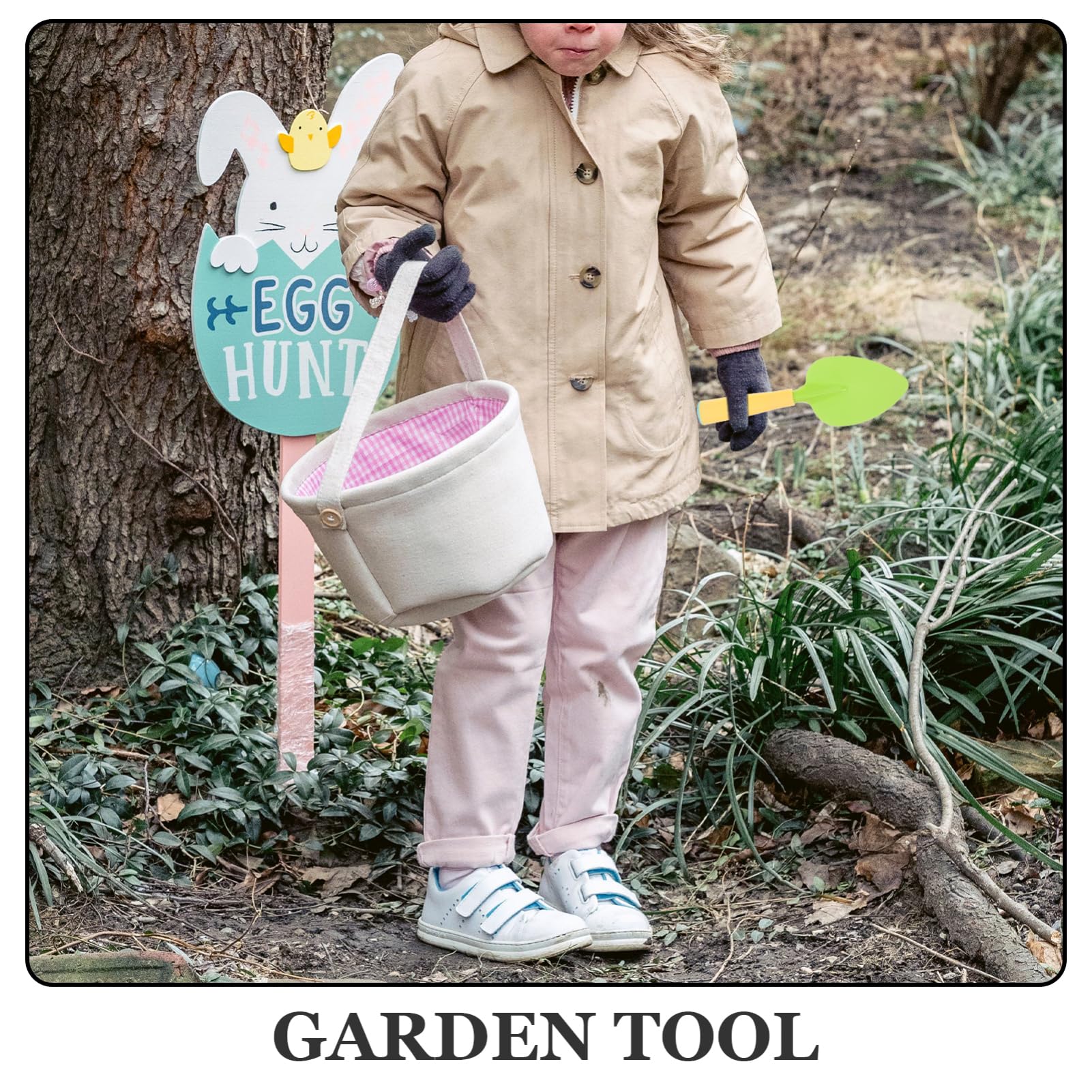 Sosoport 1 Set Garden Hand Trowel for Durable Gardening Tool with Rake and Watering Can for Outdoor Planting and Soil Cultivation for Young Gardeners and Home Use