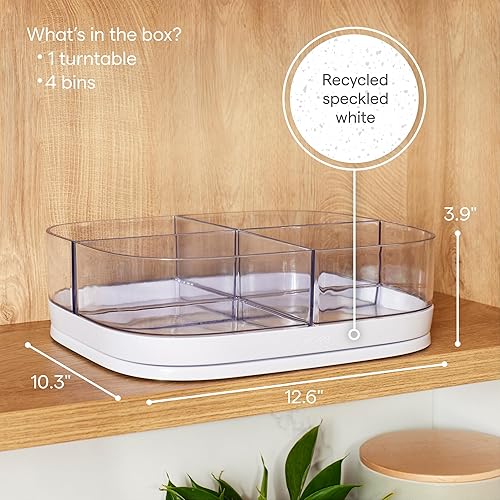 Miniatura 5 de YouCopia Tocadiscos MagicTrack con contenedores