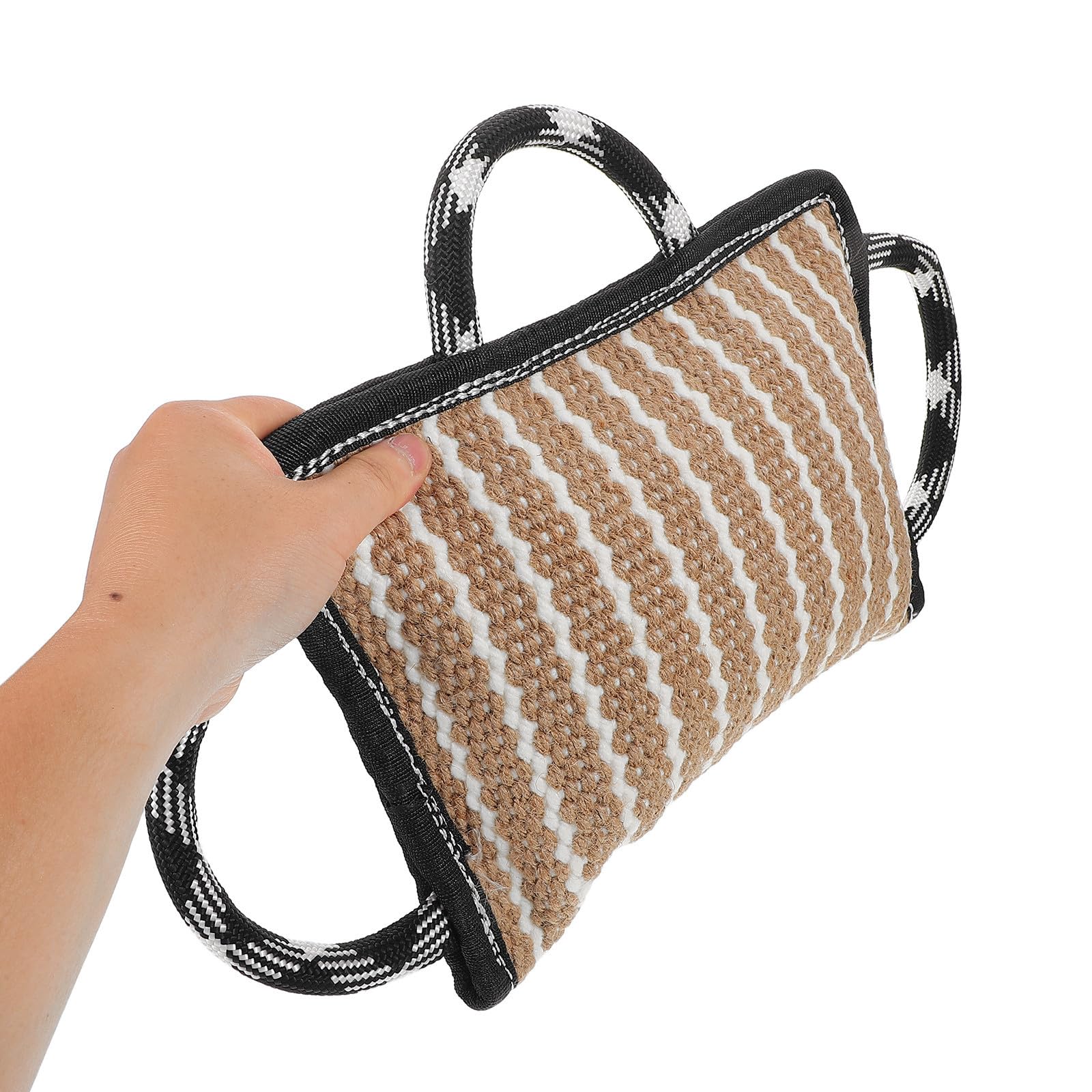 BETOOKY Juguete para Perros de Tira y Afloja de Lino, Almohada para Morder, Resistente a Mordidas, Entrenamiento Canino, Juego Interactivo, para Cachorro y Perro