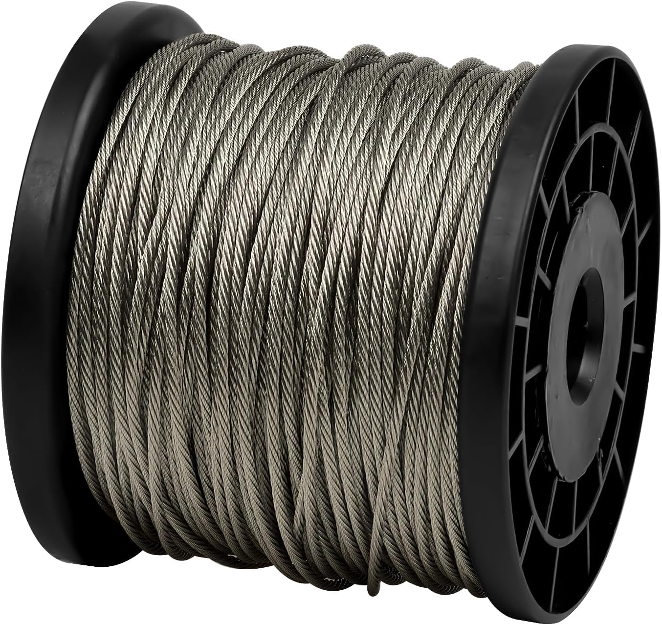 TooTaci Drahtseil 2mm Edelstahl, 30M Drahtseil Rankhilfe Set, M5