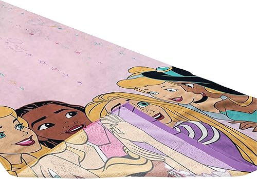 Miniatura 6 de Disney Princess - Toalla de playa para piscina para niños, súper suave y absorbente, moana, cenicienta, jazmines y rapunzel, toalla 100% algodón,