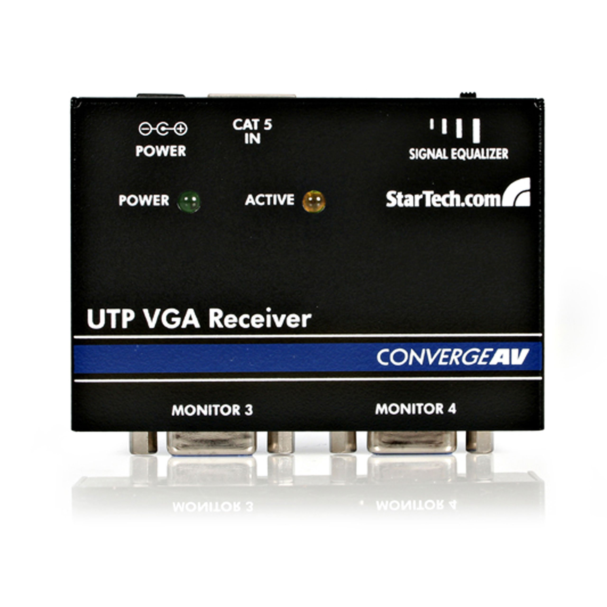 StarTech ST121R VGA Over CAT5 Remote Receiver - Extends VGA Signal Up To 500 Ft, For Use With ST121 Series Extenders