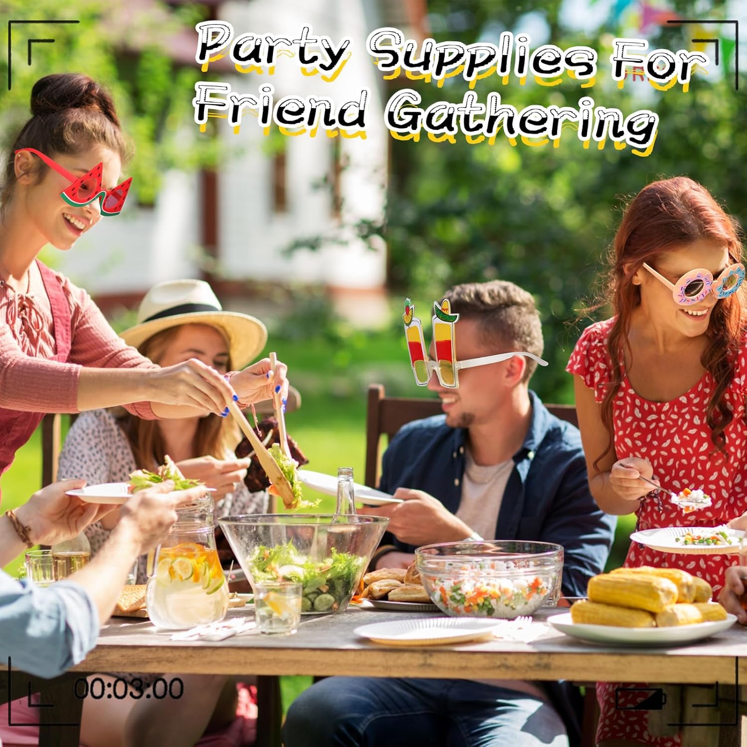 Flutesan 24 Pairs Luau Party Sunglasses Funny Hawaiian Tropical Glasses Beach Themed Party Supplies Decorations(Stylish)