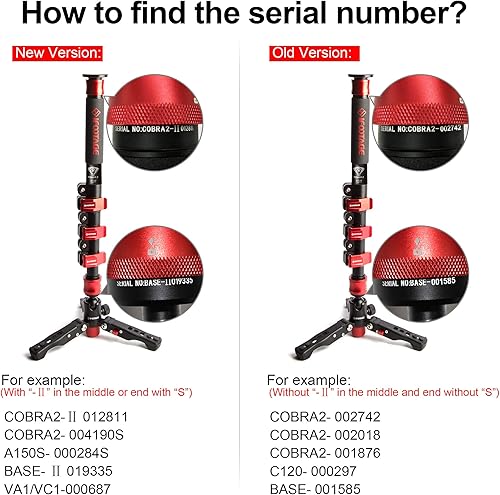 Miniatura 7 de IFOOTAGE Monopod profesional de 71 pulgadas y placa de liberación rápida, monopie de fibra de carbono para cámaras DSLR, cámara de viaje portátil