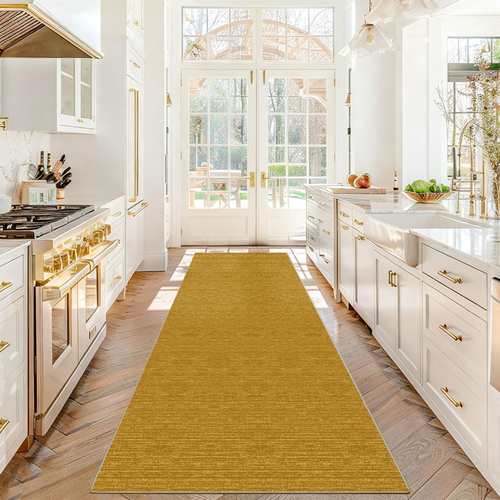 Dywanik kuchenny antypoślizgowy zmywalny 50 x 280 cm długi korytarz dywan wejściowy do wnętrza