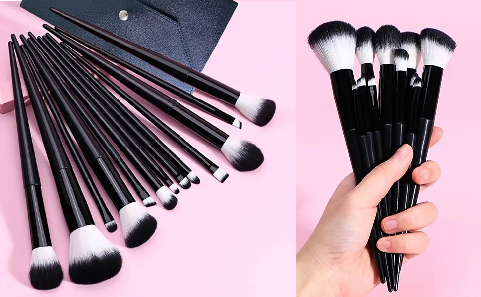 Amazon | GRTUFOBA メイクブラシ 13本セット 化粧ブラシセット