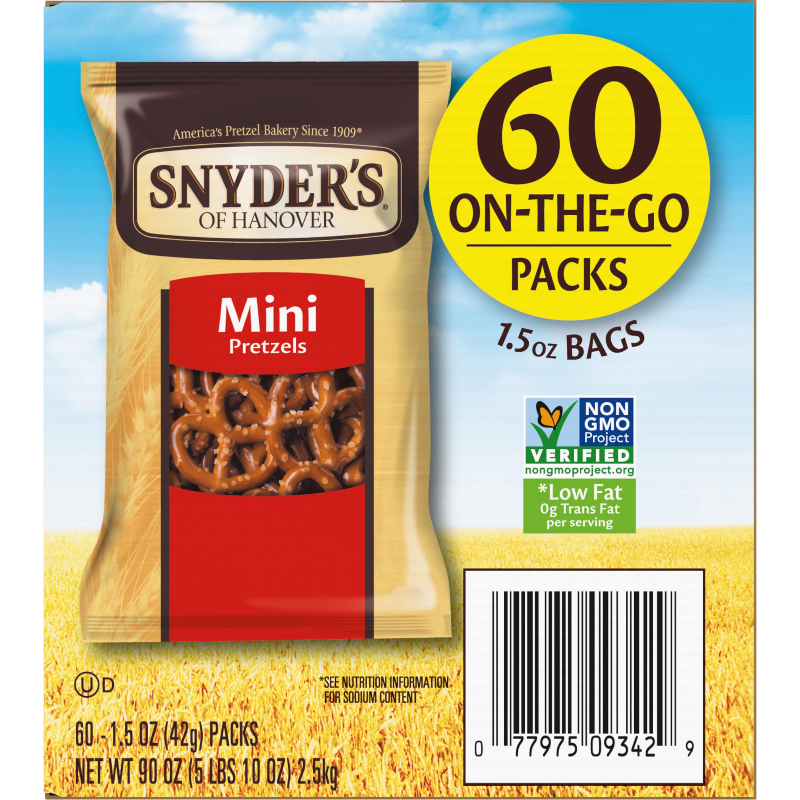 Snyder's Mini Pretzels (confezioni da 670-13 g)