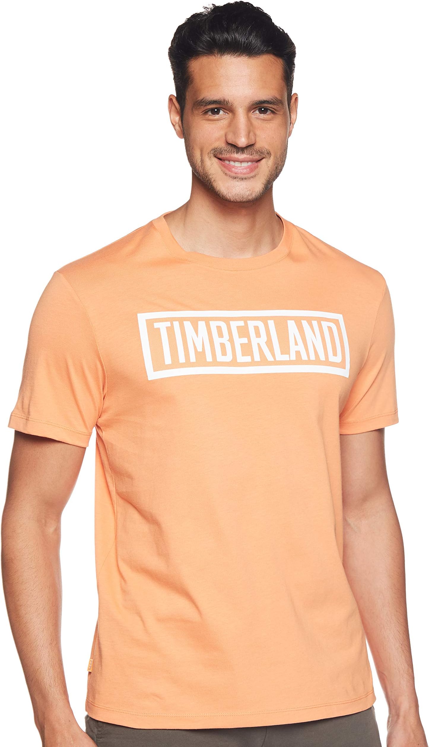 mens Mink Brook Linear Logo Tee T-Shirt
