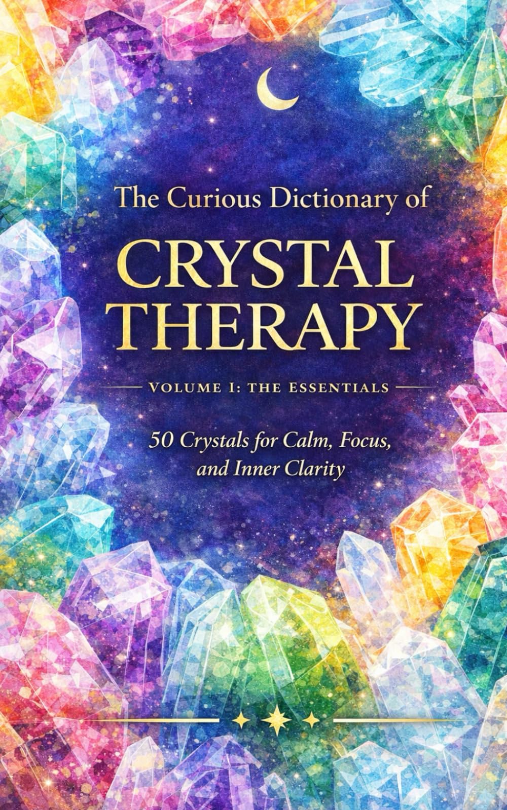 The Curious Dictionary of Crystal Therapy – Volume I: The Essentials: 50 Crystals for Calm, Focus, and Inner Clarity: 1 (Crystal Therapy Collection)