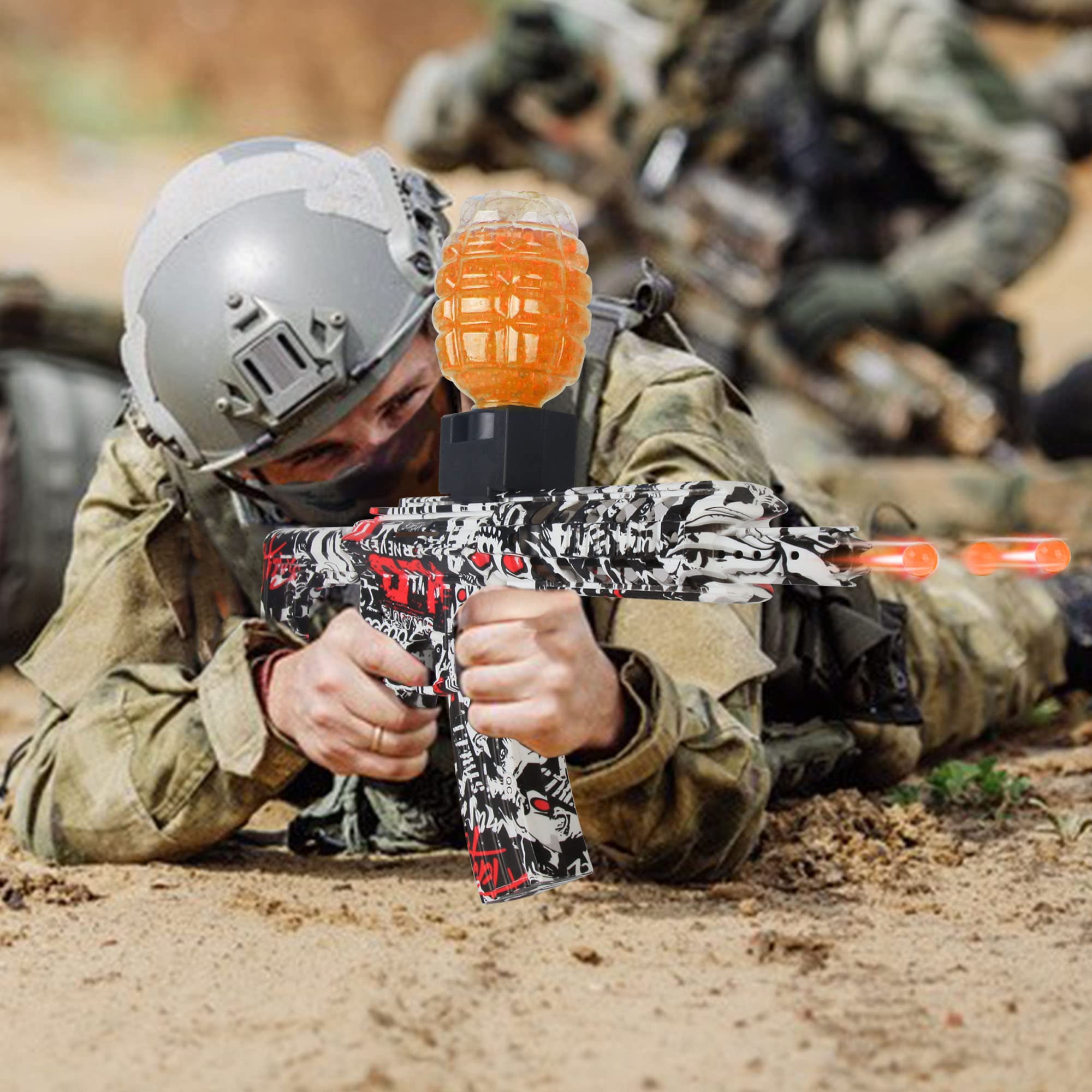 Buy SIARINT M416 Automatic Electric Gel Blaster with 10000 Gel Ball EcoFriendly Splatter Ball