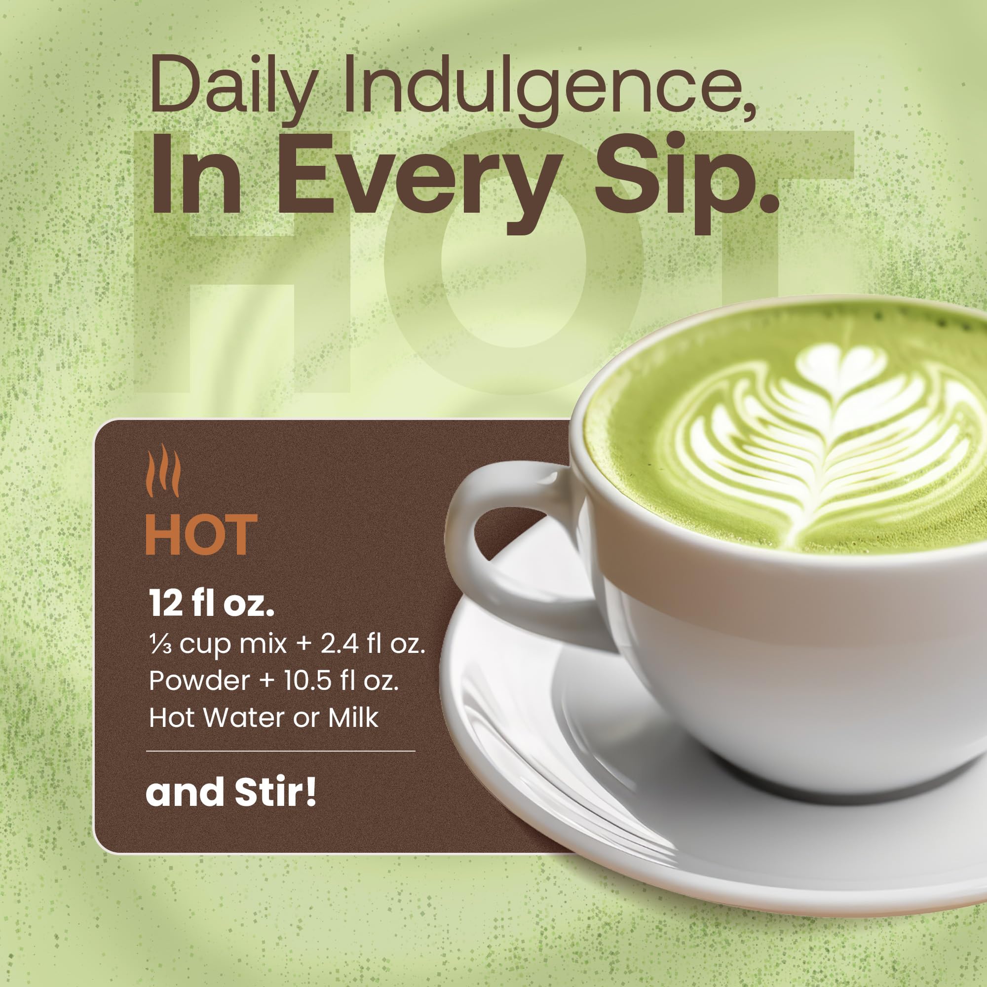 Dr Smoothie Caf Essentials Matcha Green Tea Latte No Artificial Colors Flavors or Sweeteners Shelf Stable 51mg of — view 6