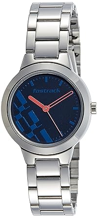Fastrack Analog Blue Dial Womens Watch-NL6150SM03
