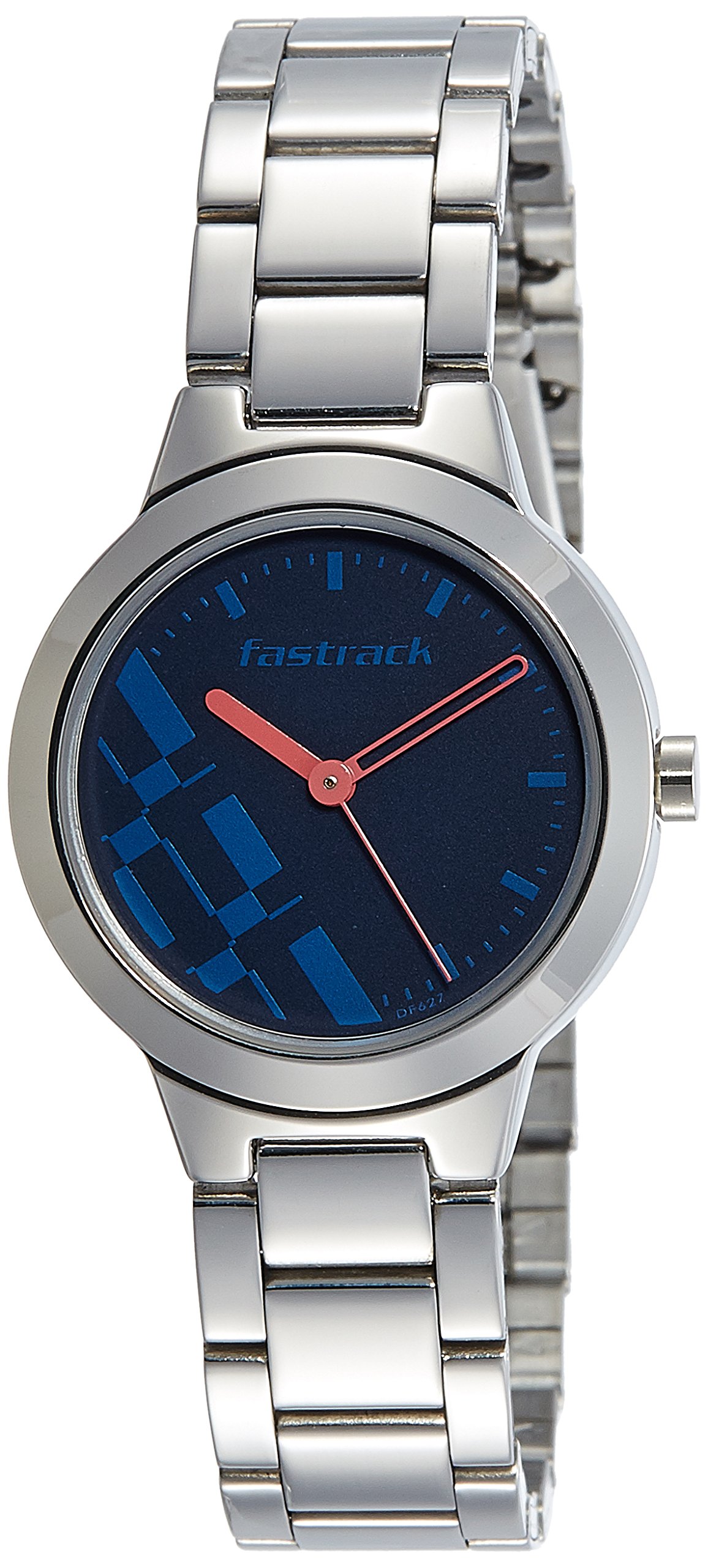 Fastrack Women Stainless Steel Analog Blue Dial Watch-Nl6150Sm03/Np6150Sm03, Band Color-Silver (B07319RVKJ) Amazon Price History, Amazon Price Tracker