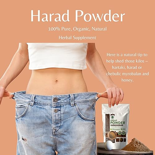 Miniatura 9 de Harad PowderTerminalia ChebulaHaritaki - Suplemento de hierbas, puro  3.53 oz(3.53 onzas) 100% natural, puro, orgánico