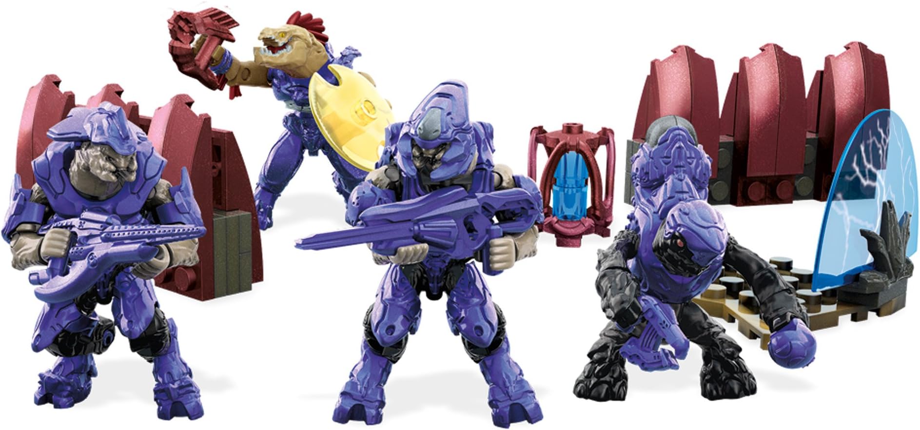 Mega Bloks Halo Covenant Storm Lance Building Kit