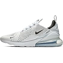 Nike Air Max 270, Scarpe da corsa Uomo, Bianco (White, Black), 42.5 EU