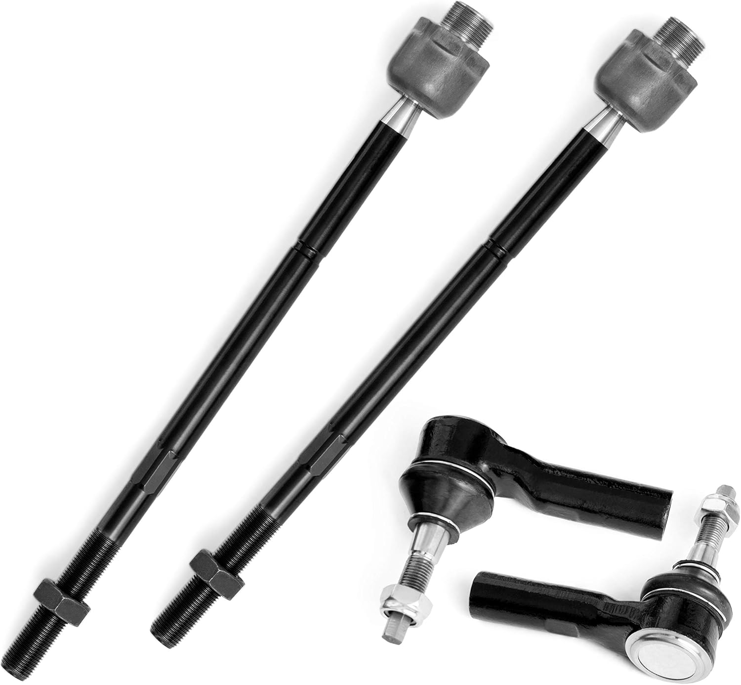 4PC Inner/Outer Tie Rod Kit for Dodge Ram 1500, Ram 1500, Tie Rod Ends