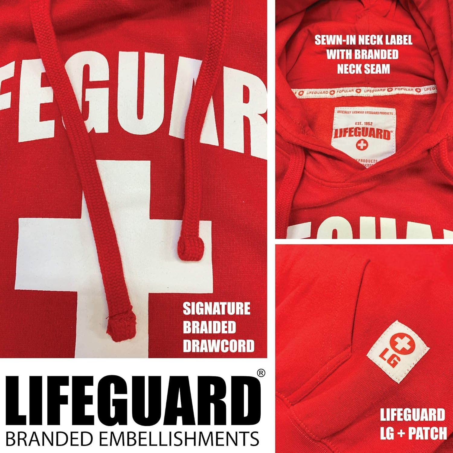 hawkins lifeguard moletom com capuz