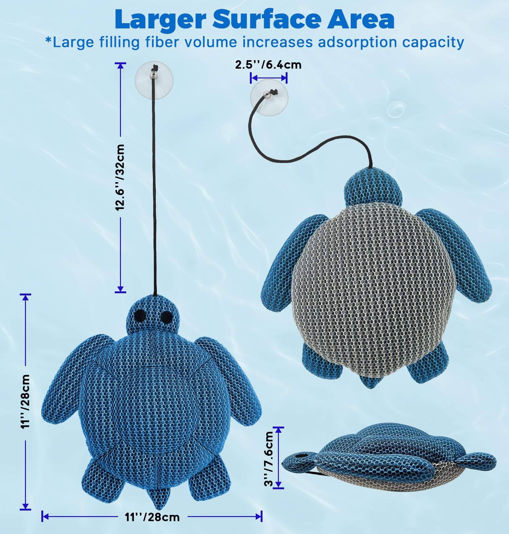 Esponja Absorbente Aceite, 2 piezas Turtle Hot Tub Scum Absorber, Reutilizable Esponja de Espuma, Accesorios Piscina limpieza, Bola Absorbente de Aceite para jacuzzis, Spa, bañeras de hidromasaje
