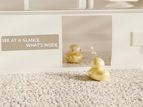 Miniatura 4 de TidyCorner Contenedores de almacenamiento para debajo de la cama, bolsas de almacenamiento plegables debajo de la cama para ropa, mantas, juguetes,