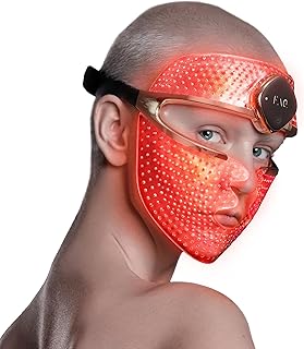 FAQ 202 - Advanced 7 LED lights Face Mask - Wireless Face Masks Beauty - 600 Glow Points - Wearable Skin Care