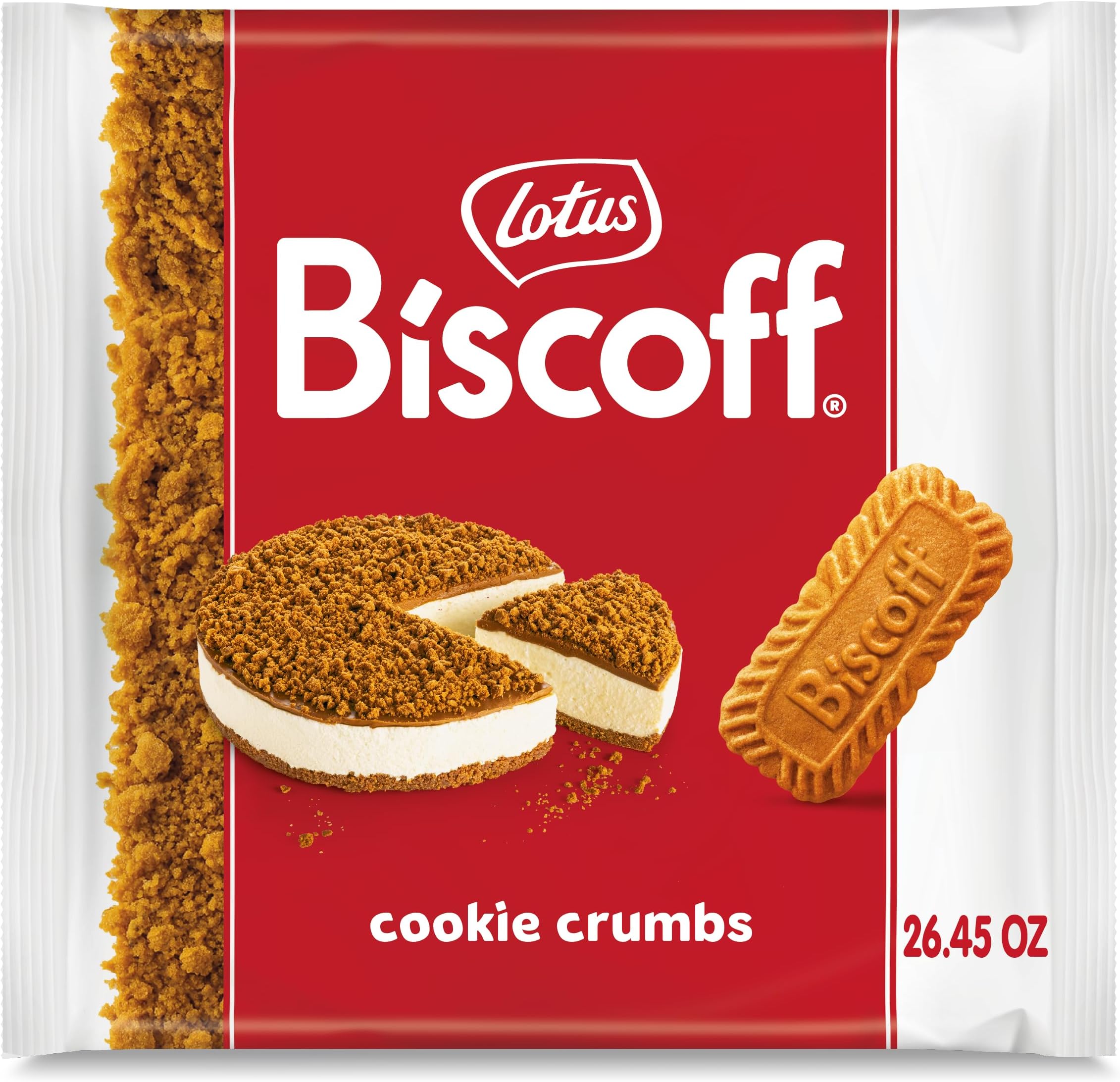 Lotus Crumble - Crumbled Caramelized Biscuit Cookies - 1.65 lbs bag