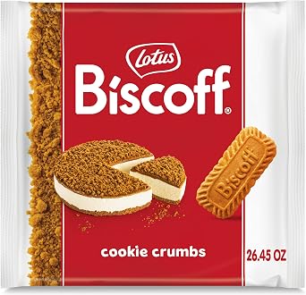 Lotus Biscoff Crumble - Crumbled Caramelized Biscuit Cookies - 1.65 lbs bag