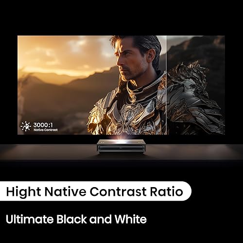 Miniatura 13 de Hisense PX3-PRO Proyector láser triple de tiro ultra corto, 4K UHD, 80" - 150", 3,000 lúmenes, contraste 30001, Dolby Vision y Atmos, IMAX mejorado,