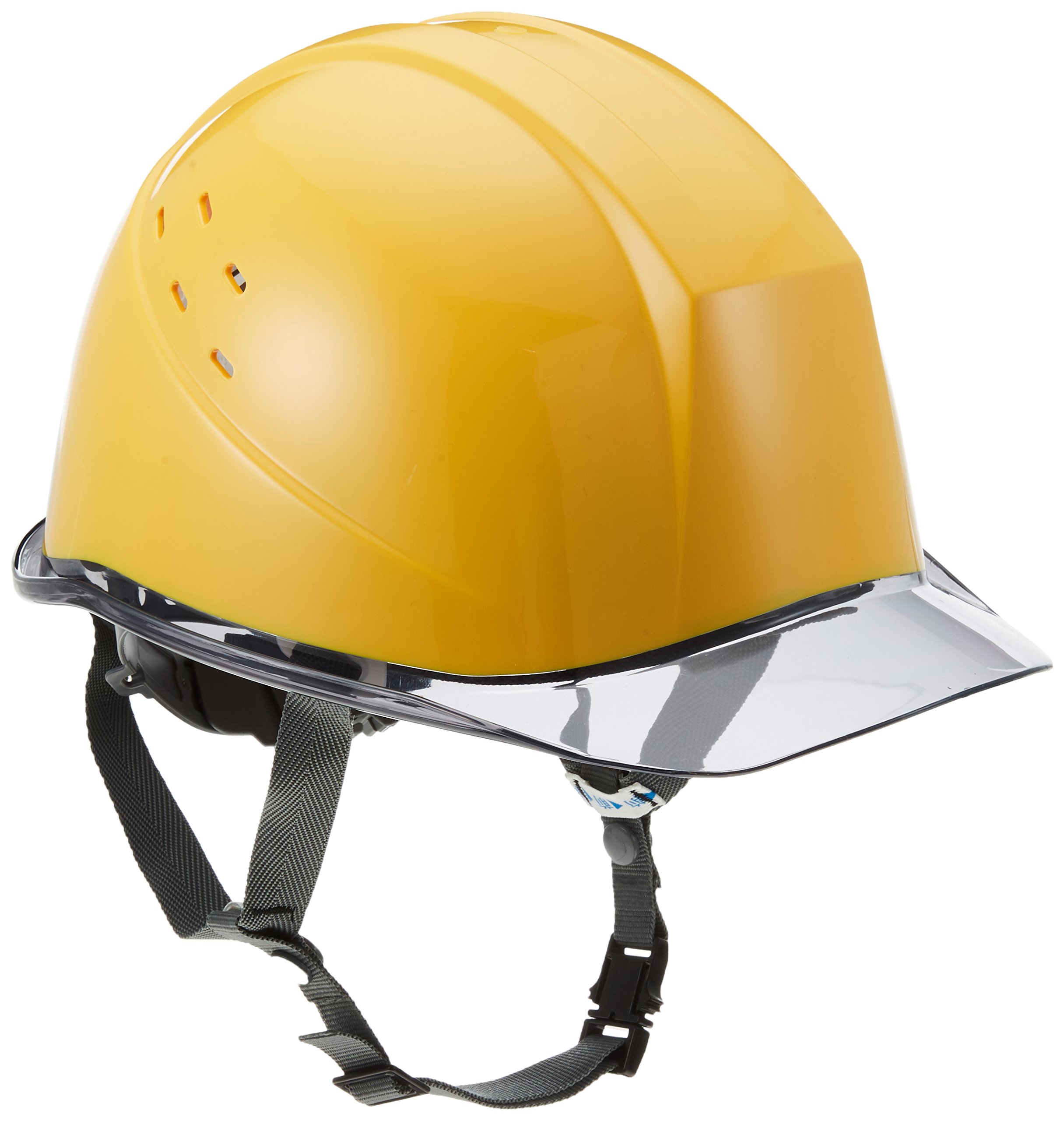 Amazon | [ミドリ安全] ヘルメット 作業用 PC製 クリアバイザー