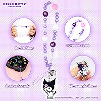 Vista 2 de iFace - Pulsera de cuentas de Hello Kitty y sus amigos - Correa universal para teléfono con dije, bonita cadena para muñeca, cordón estético