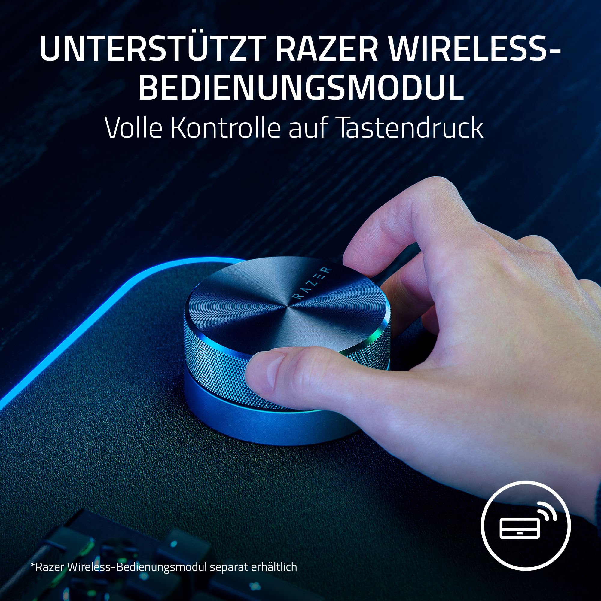 Razer Nommo V2 X - Full-Range-2.0-Gaming-Lautsprecher für PC (Zwei 3-Zoll-Full-Range-Treiber, THX Spatial Audio, Max. Schalldruck 96 dB, Plattformübergreifende Kompatibilität) Schwarz