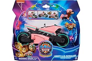 Paw Patrol Mighty Movie Liberty & Poms Vehicles
