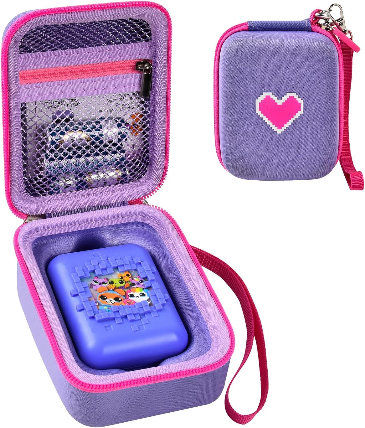 Case for Bitzee Interactive Toy Digital Pet, Kids Toys Hard Carrying Holder for Virtual Electronic Pets, Travel Carrying for Bitzee Digital Pet Interactive Virtual Toy(Case Only)